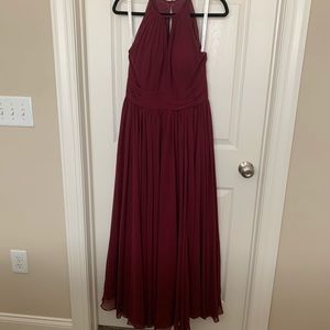 Azazie Bonnie Bridesmaid Dress Cabernet